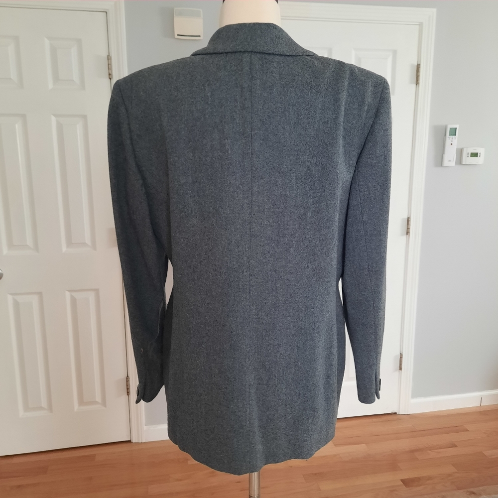 Pendleton Gray Wool Blazer - image 2